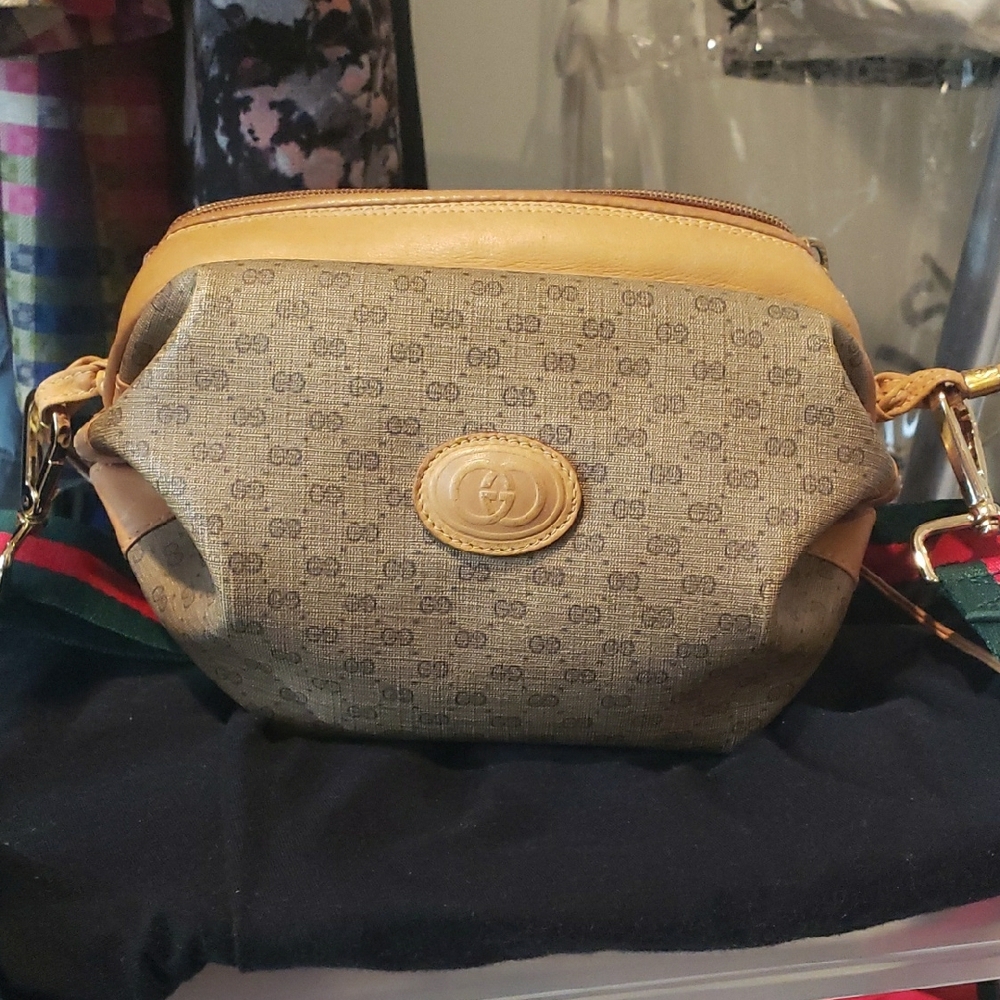Gucci Brown and Tan Women's Bag